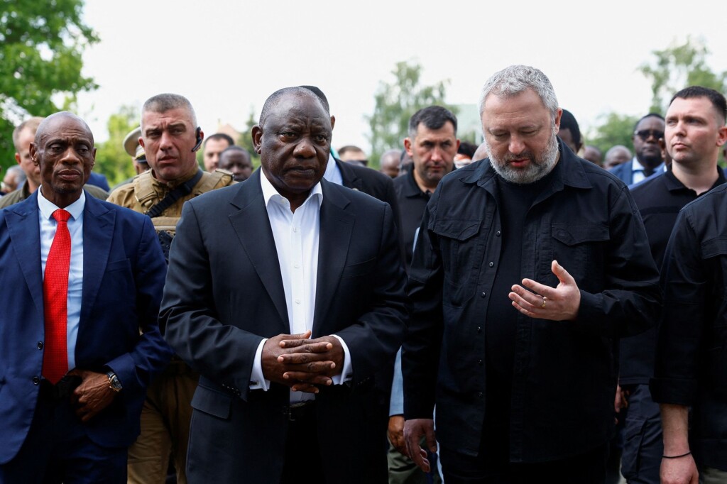 African Leaders Greeted With Explosions Over Kyiv On Peace Mission To Ukraine