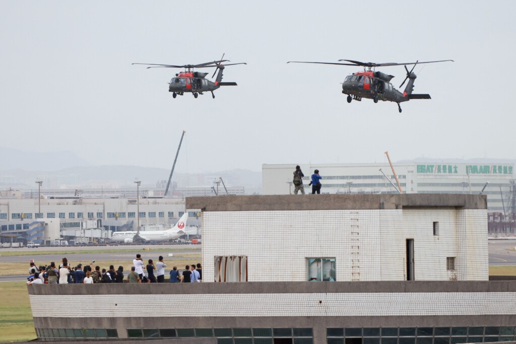 Taiwan’s Main Airport Becomes Battleground For Simulated Chinese Invasion