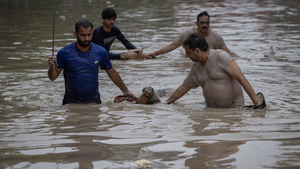 Yamuna River Surpasses Height Record As Northern India Reels From Deadly Floods
