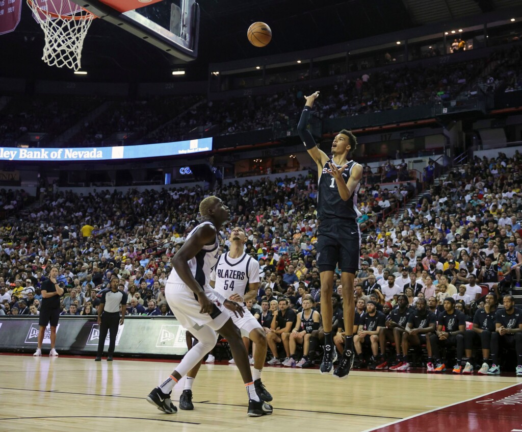 Victor Wembanyama Bounces Back To Score 27 Points In Second Nba Summer League Game