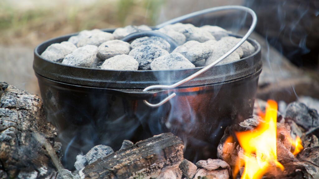 You Can Cook Dinner (or Breakfast!) Over Your Firepit