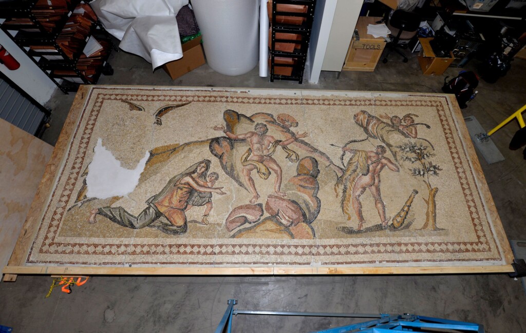 California Man Convicted For Smuggling Byzantine Era Hercules Mosaic From Syria