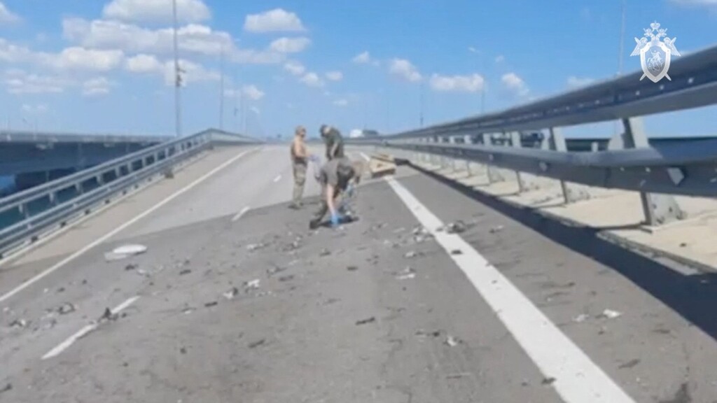 Ukraine Claims Responsibility For New Attack On Key Crimea Bridge