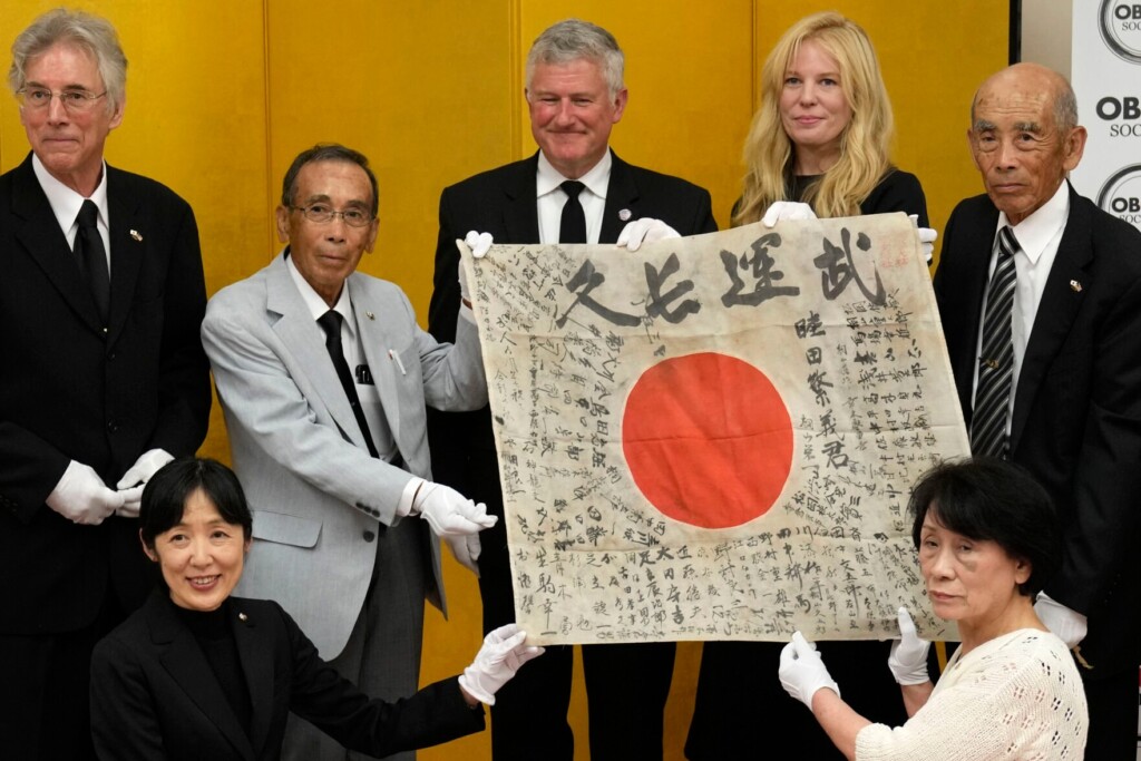 It’s A Miracle, Say Family Of Japanese Soldier Killed In Wwii, As Flag He Carried Returns From Us