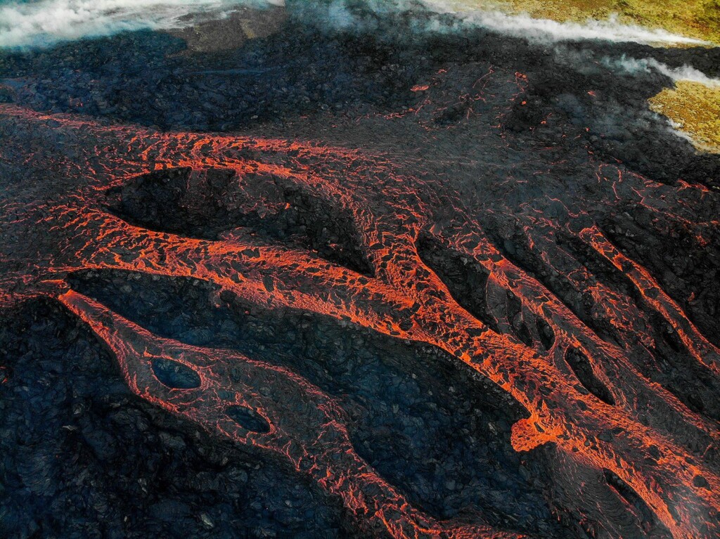 Volcano Erupts In Iceland After Weeks Of Earthquakes