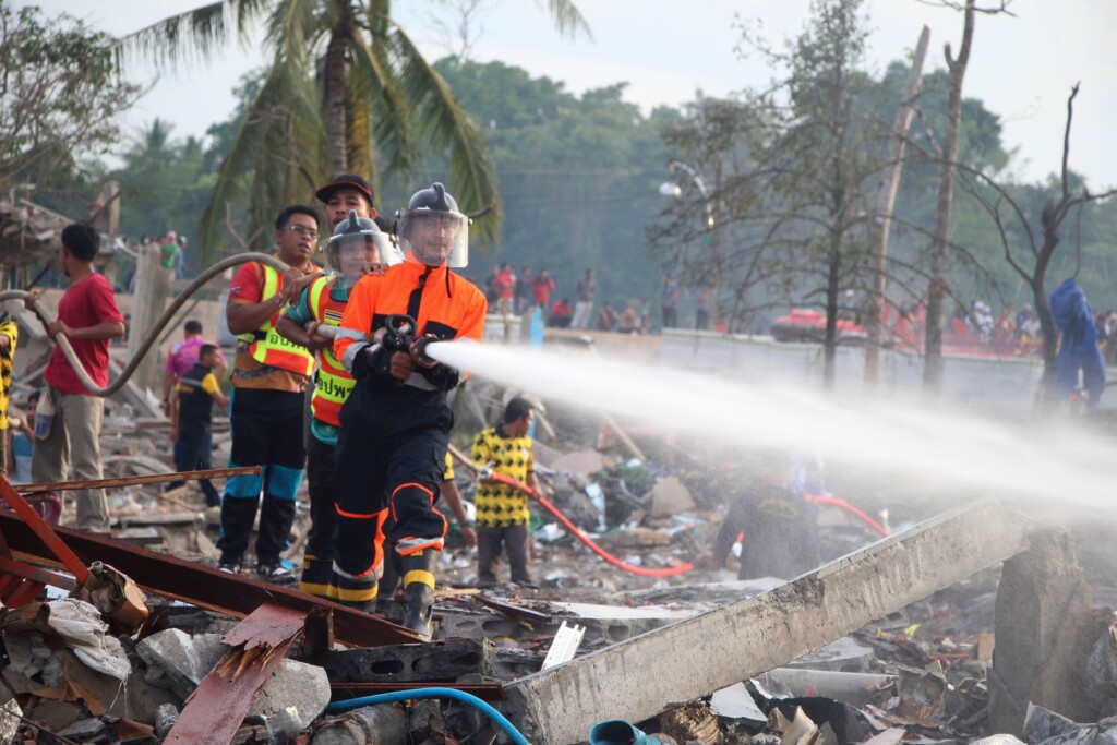 Explosion At Thailand Fireworks Warehouse Kills At Least 12 People