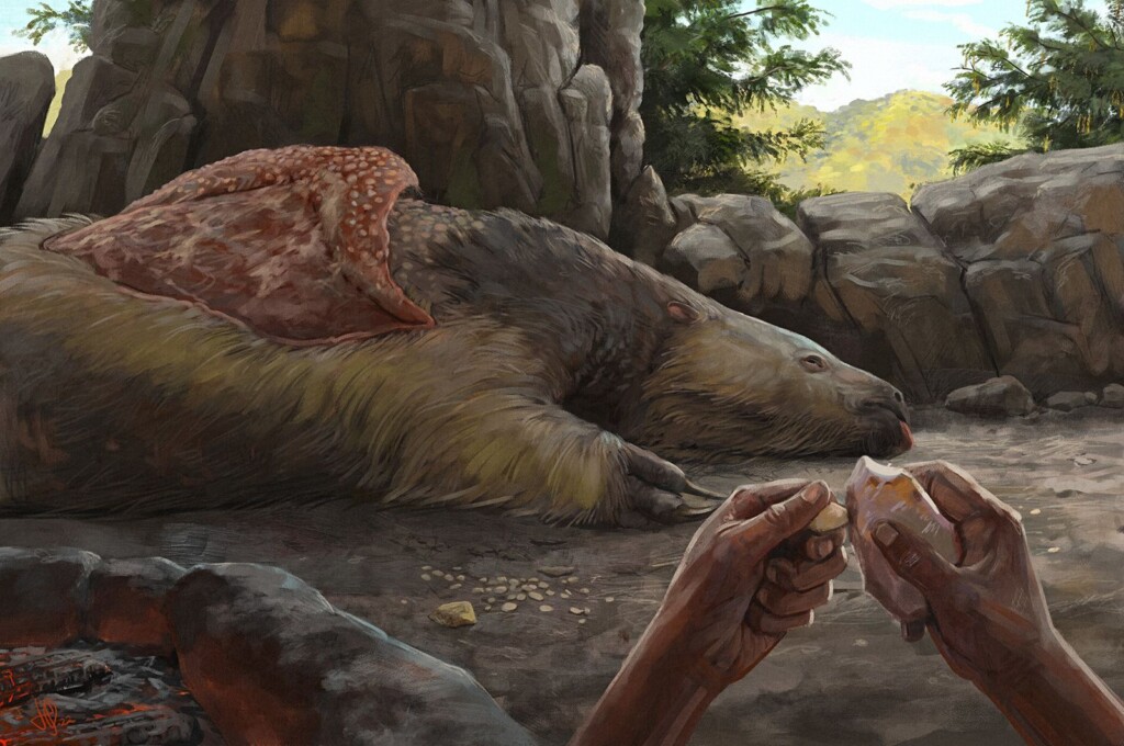 Early Americans Wore Pendants Made From The Bones Of Giant Sloths