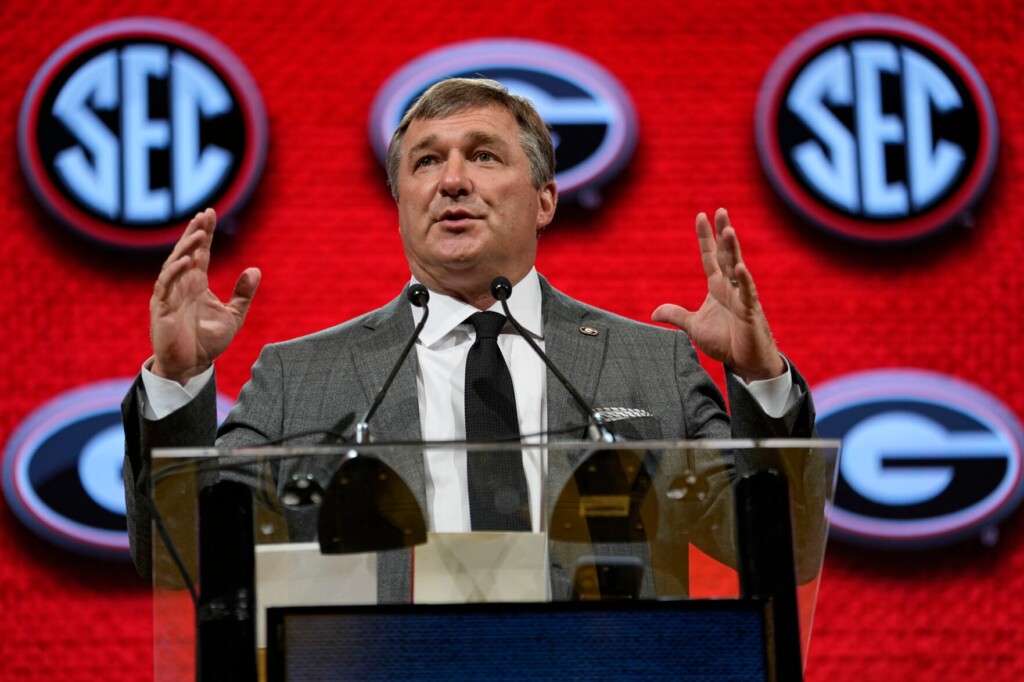 Kirby Smart Says Complacency Is Biggest Threat To Georgia Three Peat