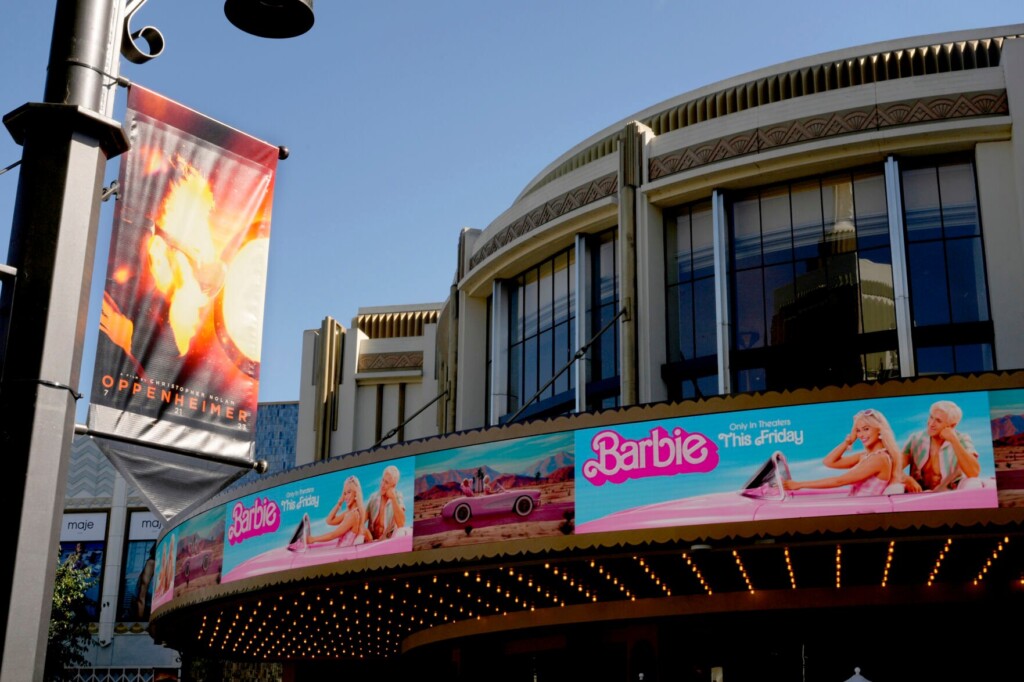 ‘barbenheimer’ Arrives As Moviegoers Flock To A Mattel Mushroom Cloud Double Feature