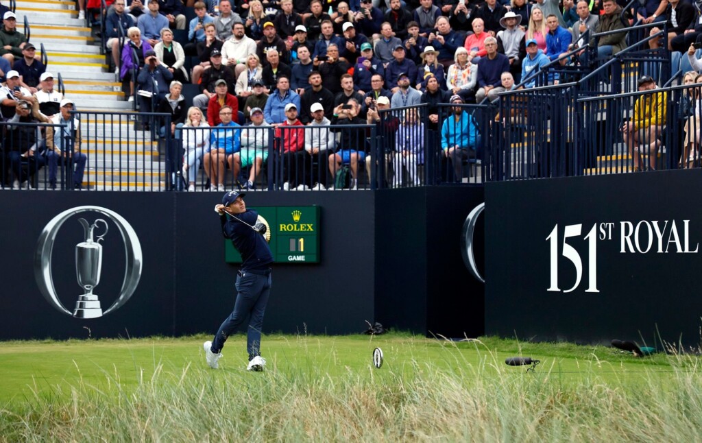 The Open: Local Hero Matthew Jordan Sends Liverpool Crowds Wild With Dream Start At His Home Club