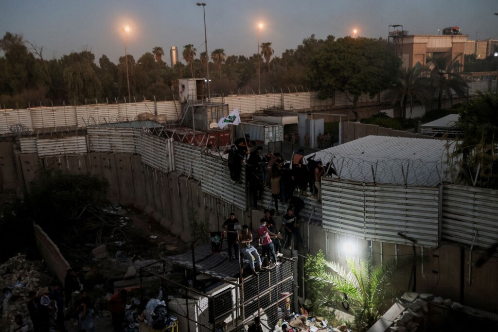 Iraqi Protesters Storm Swedish Embassy In Baghdad Over Quran Burning