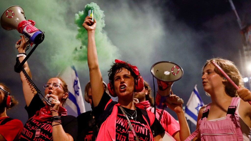Protests Across Israel Ahead Of Vote On Judicial Overhaul Bill Vote