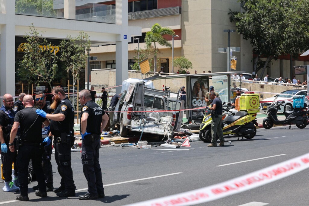 Eight Injured In Tel Aviv Car Ramming And Stabbing Attack, Israeli Officials Say