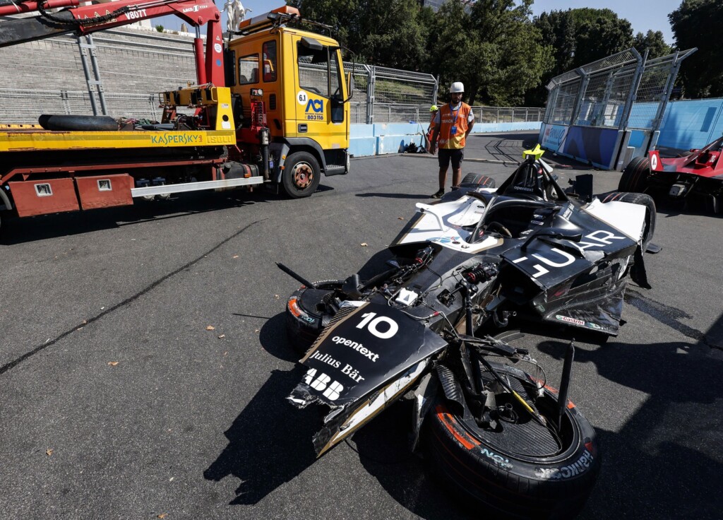Scary High Speed Crash, Described As ‘one Of … If Not, The Biggest’ In Formula E, Leaves Multiple Cars Unable To Continue