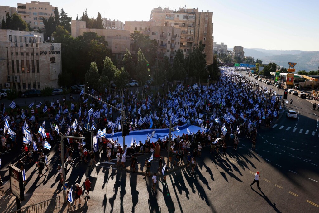 Israelis Rally Ahead Of Critical Vote To Weaken Power Of Courts