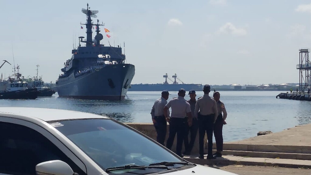 A Russian Navy Ship Docks In Cuba As Tough Times Bring The Old Friends Together