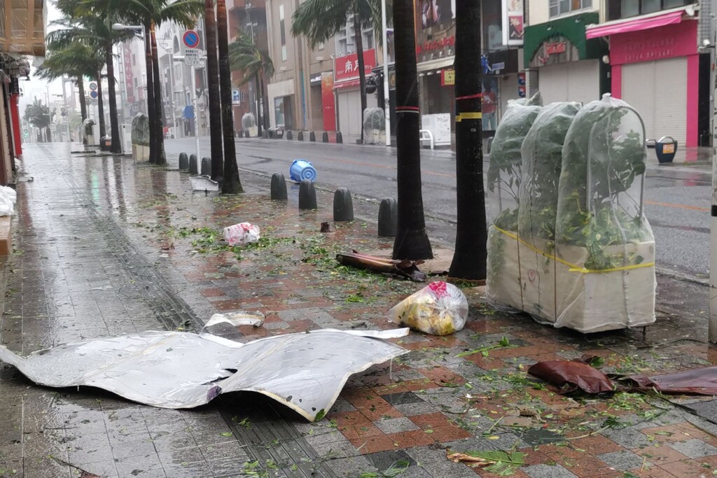 Heaviest Rainfall In 140 Years Drenches Beijing While Typhoon Khanun Hits Japan’s Okinawa
