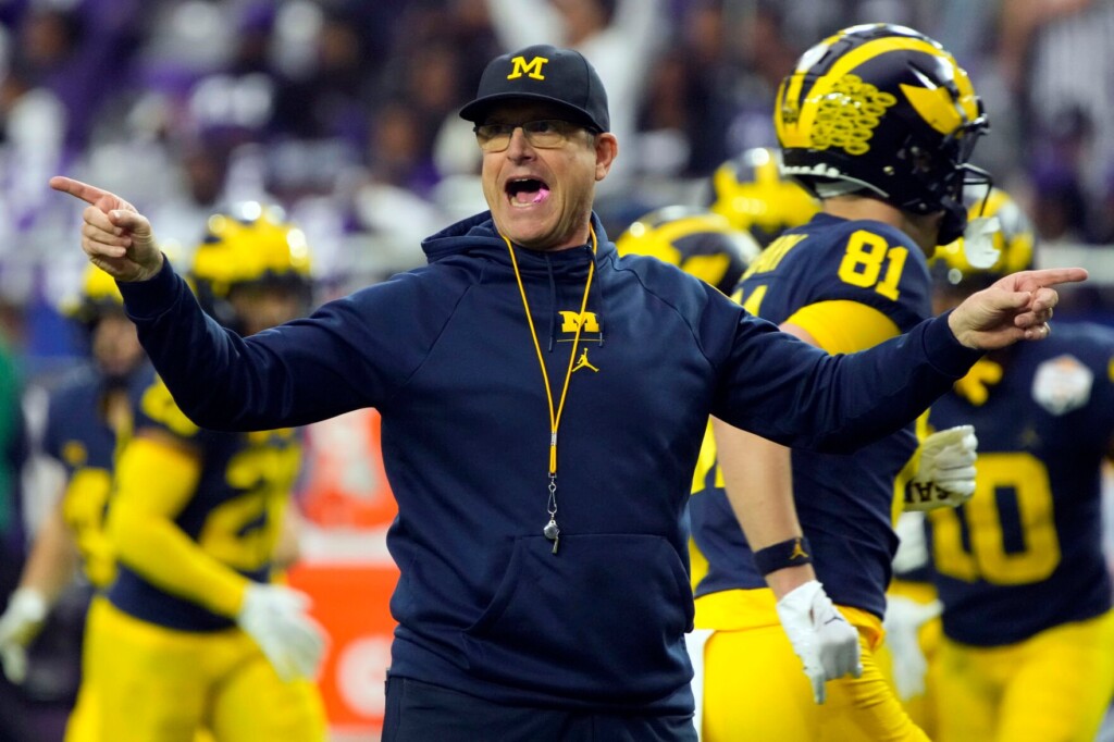 Michigan Coach Jim Harbaugh To Serve 3 Game Suspension To Open Season