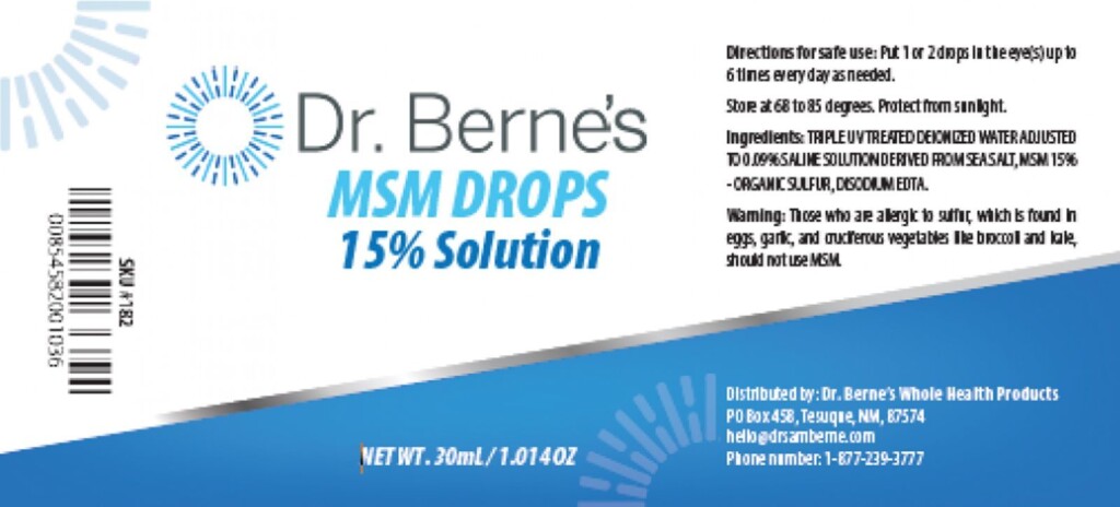 Dr. Berne’s Expands Eye Drop Recall Over Contamination Concerns