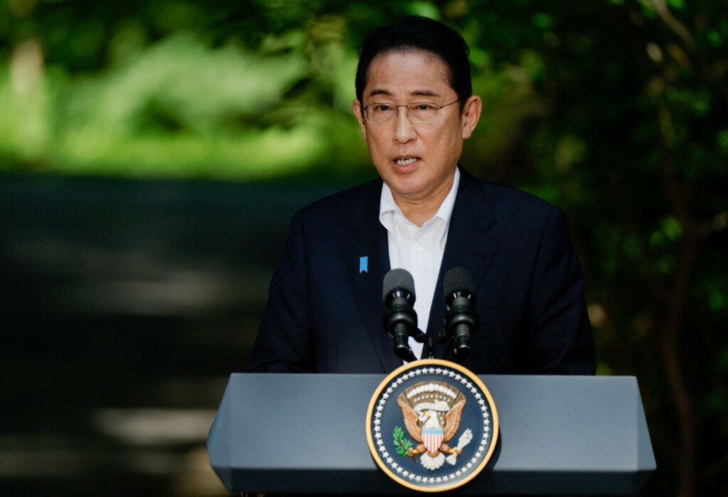 Japan Vows To Strengthen ‘strategic Collaboration’ With Us And South Korea At Historic Meeting