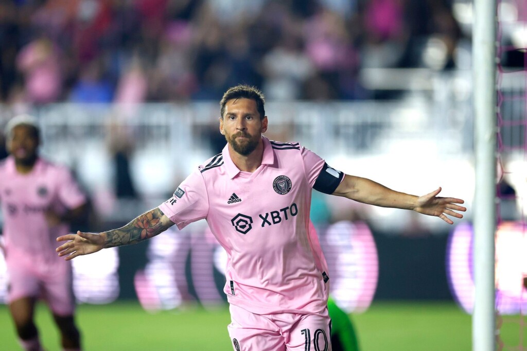 Lionel Messi Scores Twice For Inter Miami In Leagues Cup Win