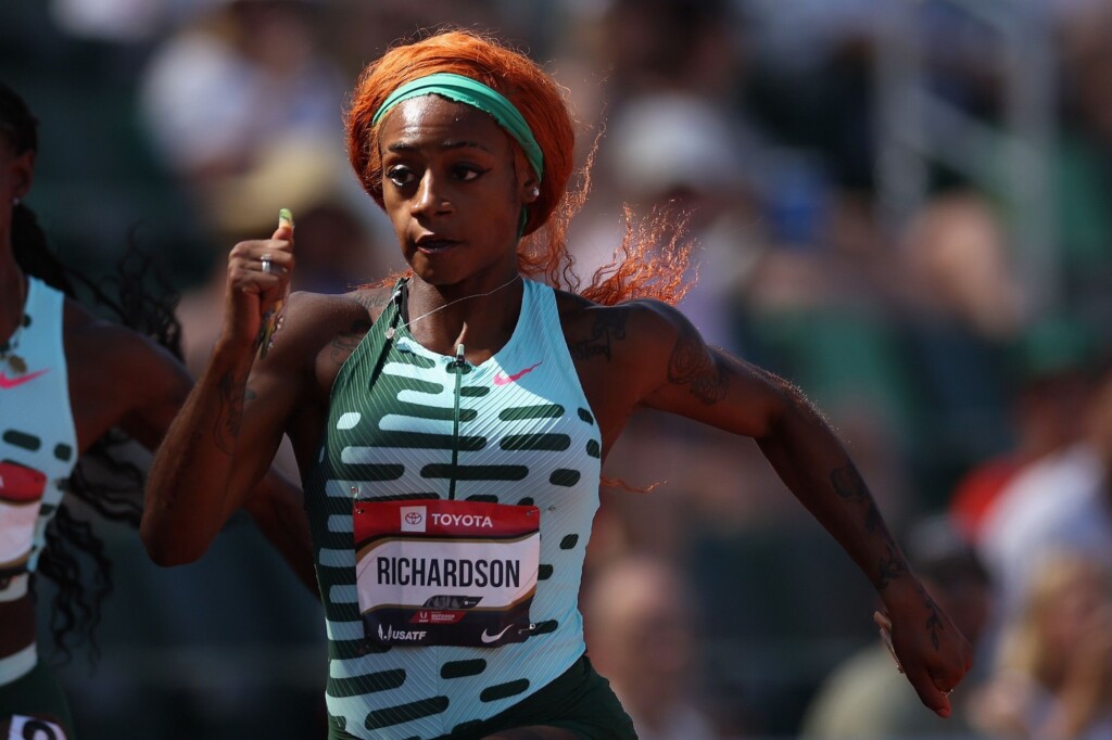 American Sha’carri Richardson Wins Women’s 100 Meters At World Track And Field Championships