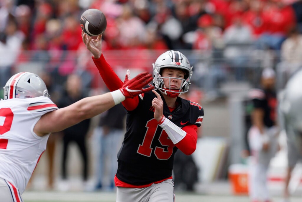 Ohio State Qb Competition Still Neck And Neck, Coach Day Says