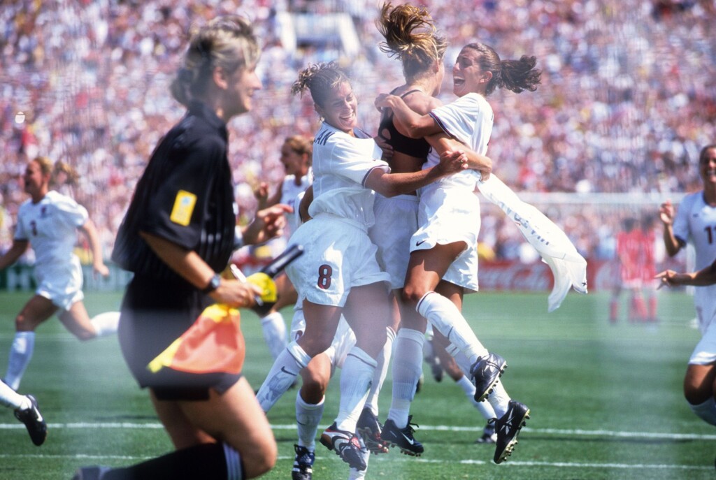 Women’s World Cup: Capturing Brandi Chastain’s Iconic Penalty