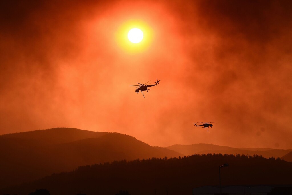 18 Bodies Found As Fires Rage In Greece And Europe Suffers Another Heat Wave
