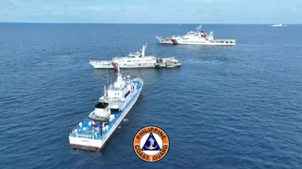 Philippines Says South China Sea Outpost Resupplied Despite Chinese Harassment