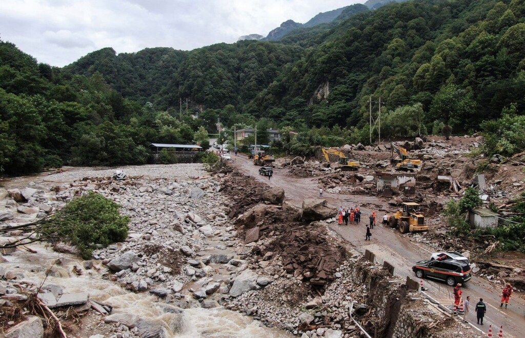 Heavy Rains Bring Deadly Flash Flood And Landslide To Northwest China