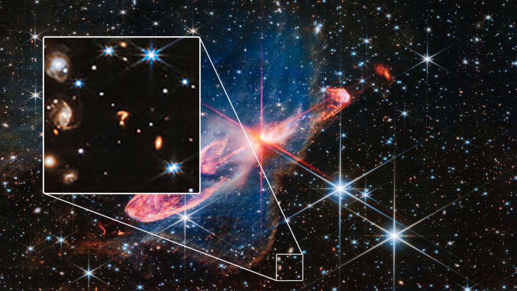 Nasa Telescope Spots Cosmic Question Mark In Deep Space