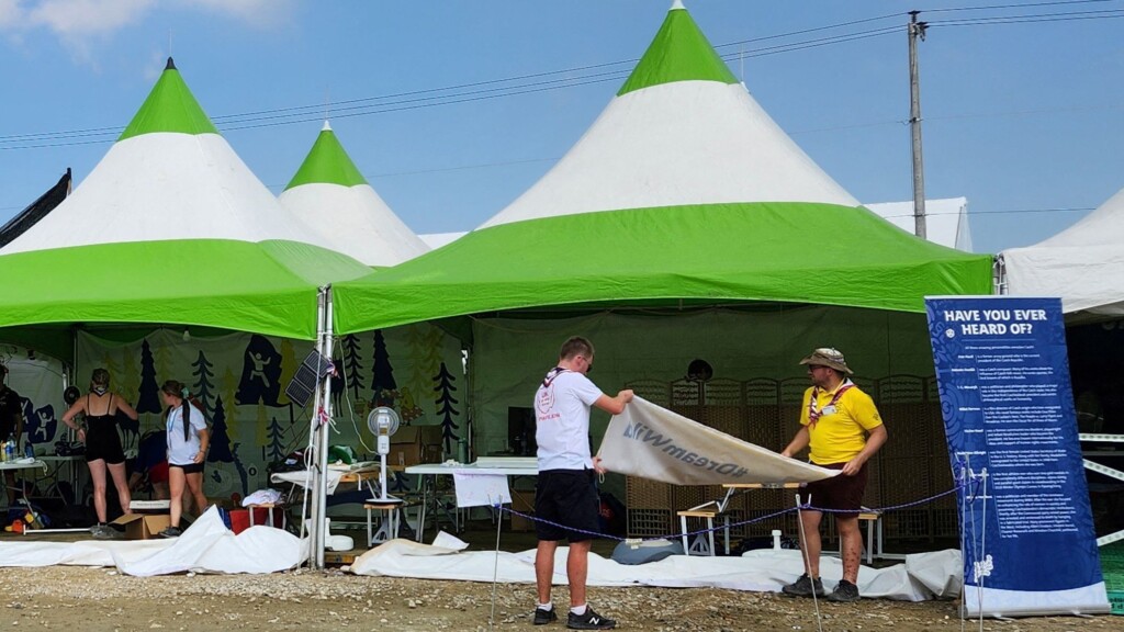 Extreme Weather Forces Teenagers To Leave World Scout Jamboree Campsite In South Korea