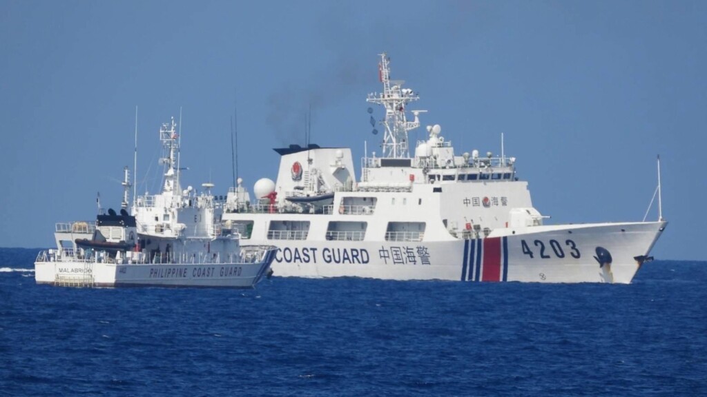 Philippines Accuses China Of Firing Water Cannons At Its Ships In South China Sea