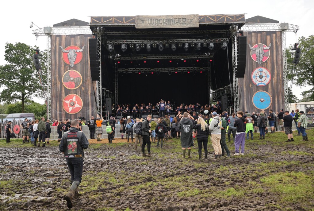 German Heavy Metal Festival Halts Admissions As Rain Turns Site To Mud
