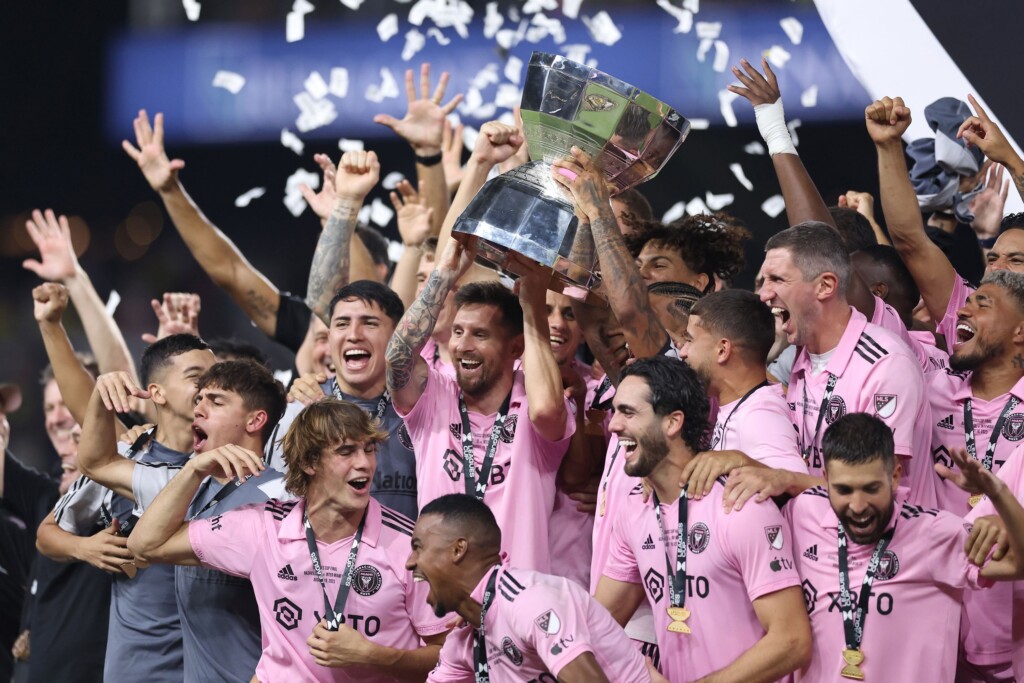 Lionel Messi And Inter Miami Capture First Trophy In Club History With Nail Biting Victory Over Nashville Fc In Leagues Cup Final