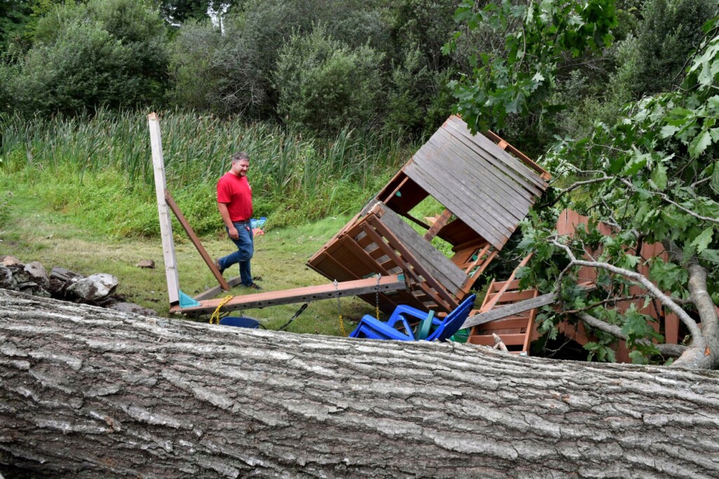 Rare Tornado Lifts Car From Highway, Startling Motorist As Severe Weather Pounds New England