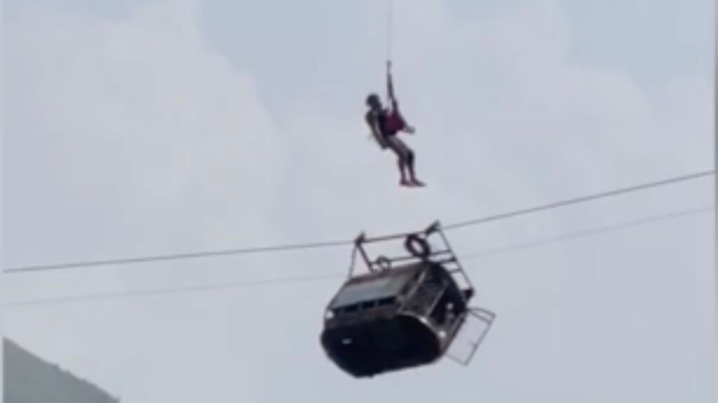 How Pakistan Rescued Cable Car School Children Stranded Hundreds Of Feet Above Ground