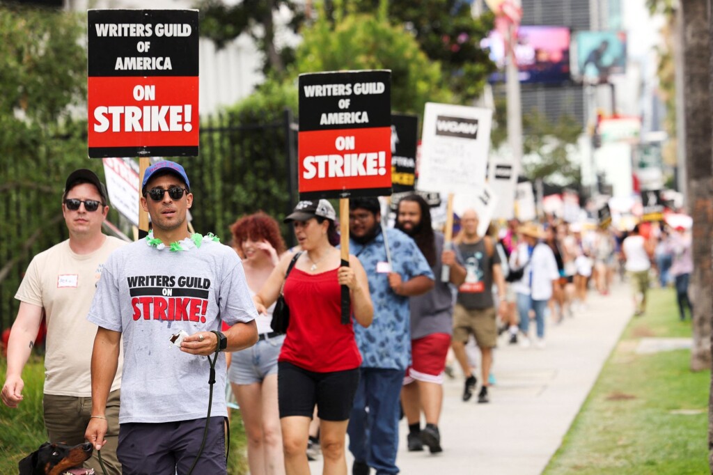 Stephen Colbert, Jimmy Fallon And Jimmy Kimmel Come Together For Strike Focused Podcast