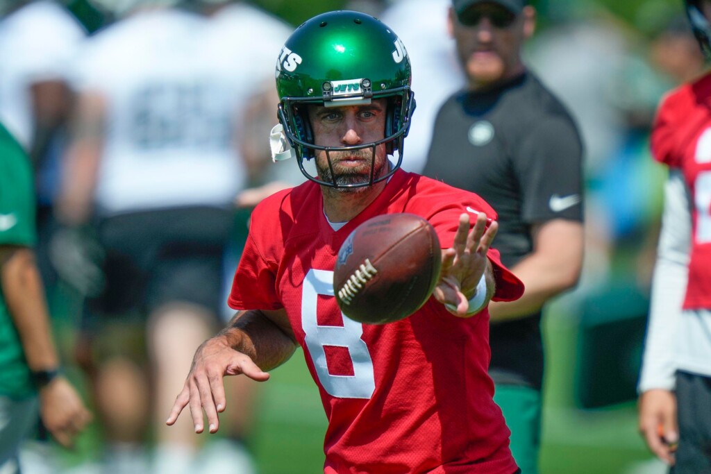 ‘enjoy The Little Things’: Aaron Rodgers Imparts Wisdom During New York Jets Training Camp
