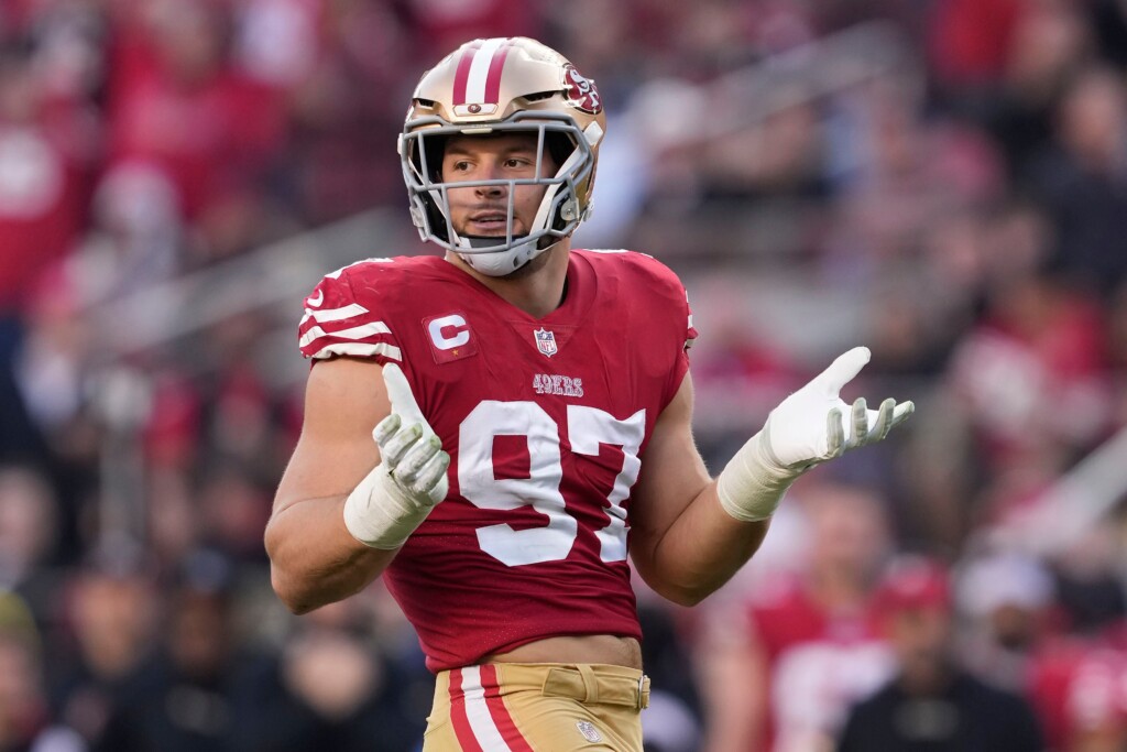 San Francisco 49ers’ Nick Bosa Reportedly Becomes Highest Paid Nfl Defensive Player Ever