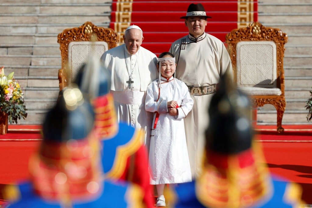 A 10 Hour Flight To Meet 1,500 Catholics: The Pope Visits Mongolia