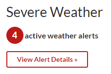 Severe Weather Widget