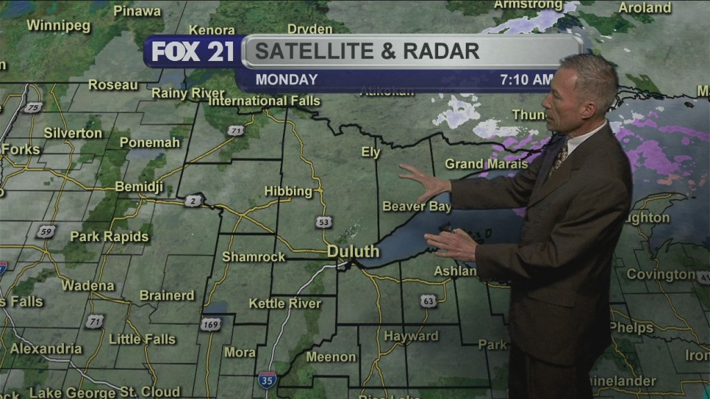 Monday, March 9, 2020, Morning Weather