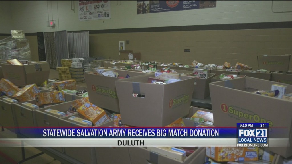 Salvation Army Match