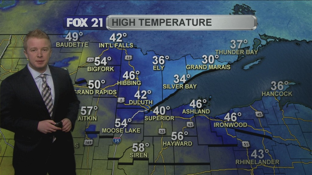 Wednesday, April 22nd Evening Forecast