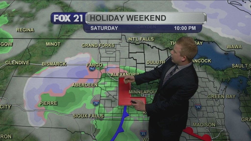 Thursday, May 7th Evening Forecast