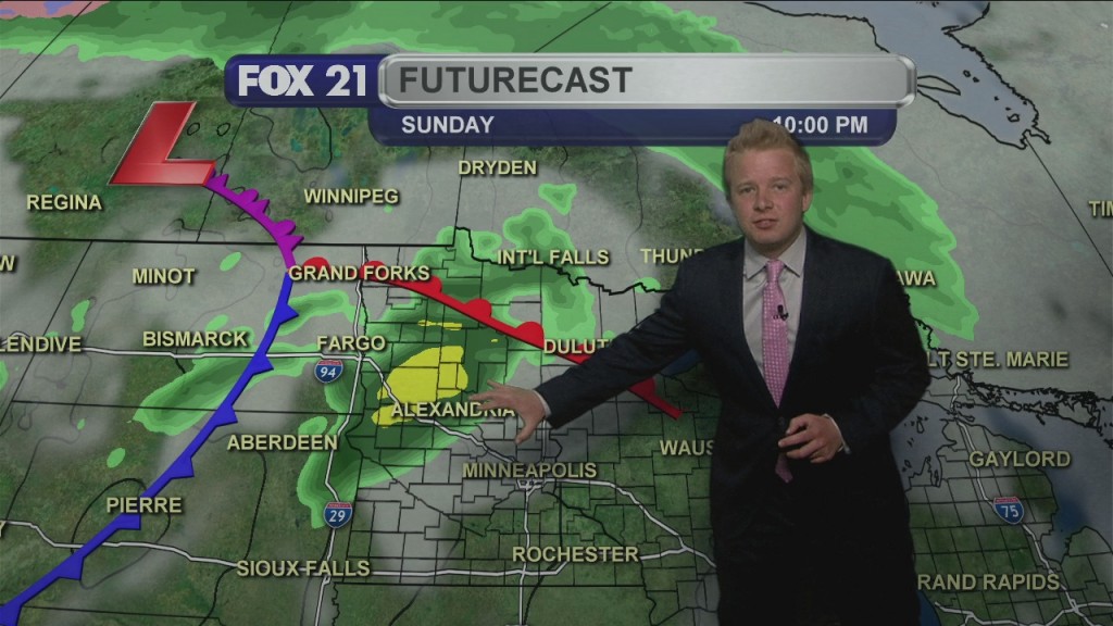 Thursday Evening, June 4th Forecast