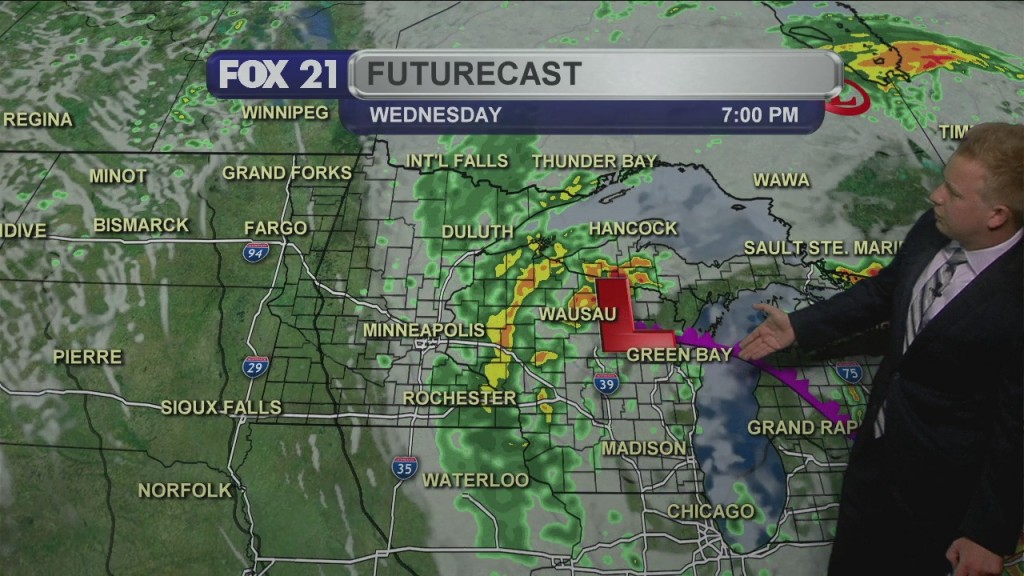 Tuesday Eevneing, June 9th Weather Forecast