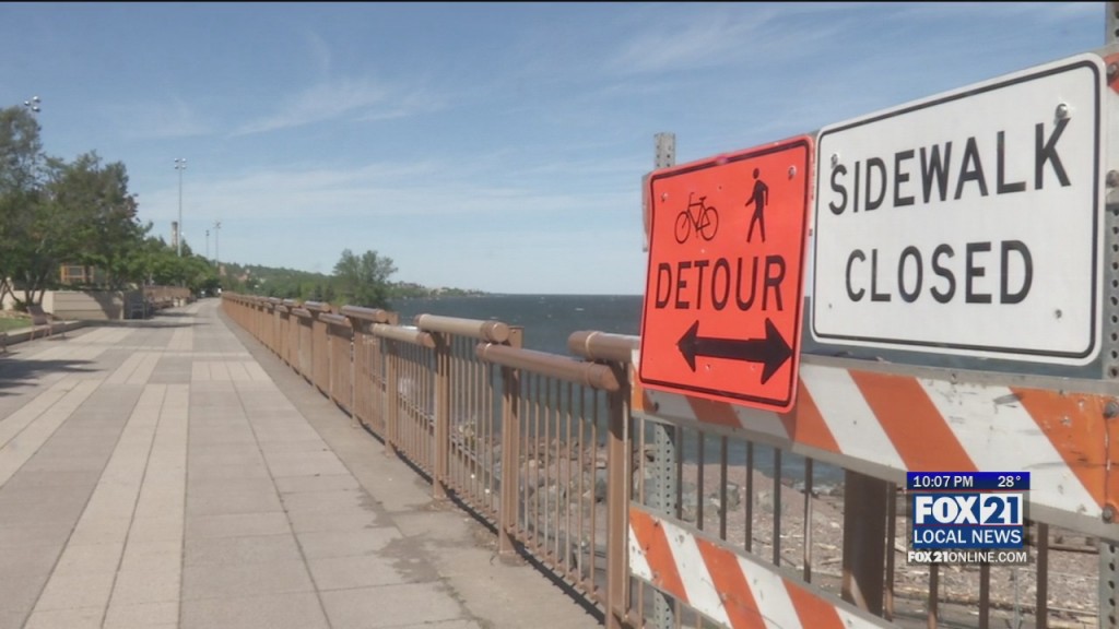 Lakewalk Construction